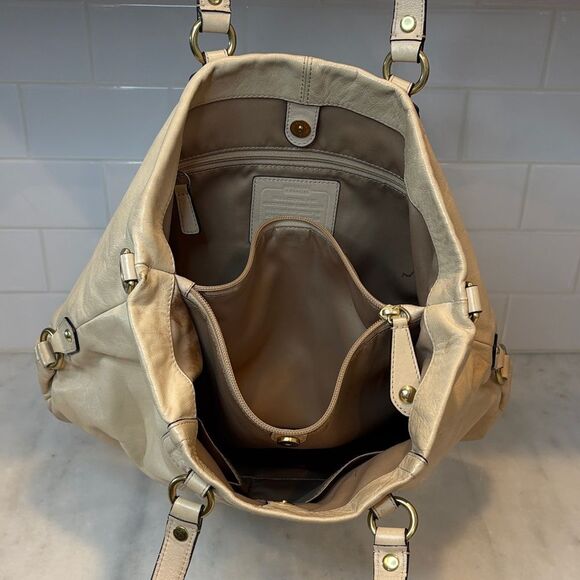 Coach Bag Purse Handbag Ashley Leather Carry All Satchel Shoulder Bag - Picture 12 of 16